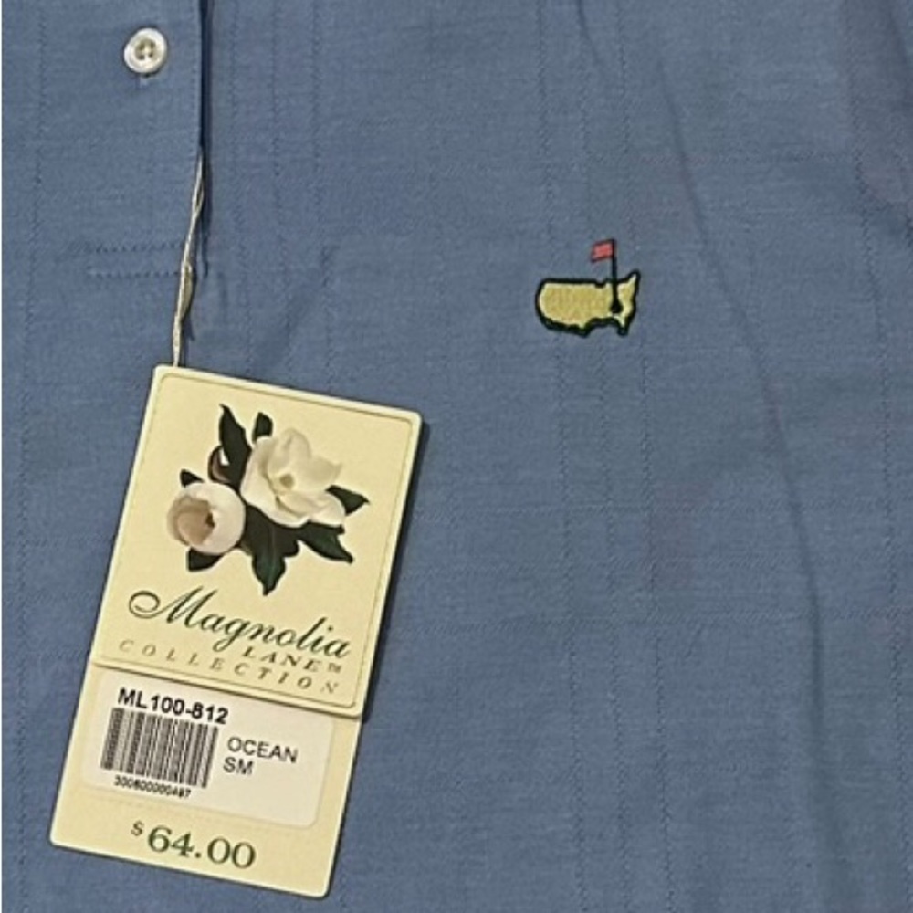 NWT MASTERS.. Magnolia Lane golf shirt